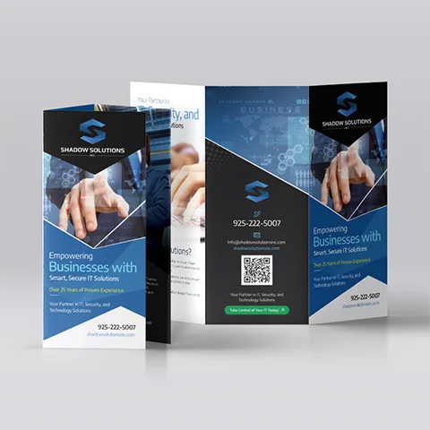 Preview of Shadow Solutions Inc MSP Trifold Brochure 18 - Front